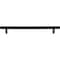 Jeffrey Alexander 12" Center-to-Center Matte Black Square Dominique Appliance Handle 845-12MB - alternate 4